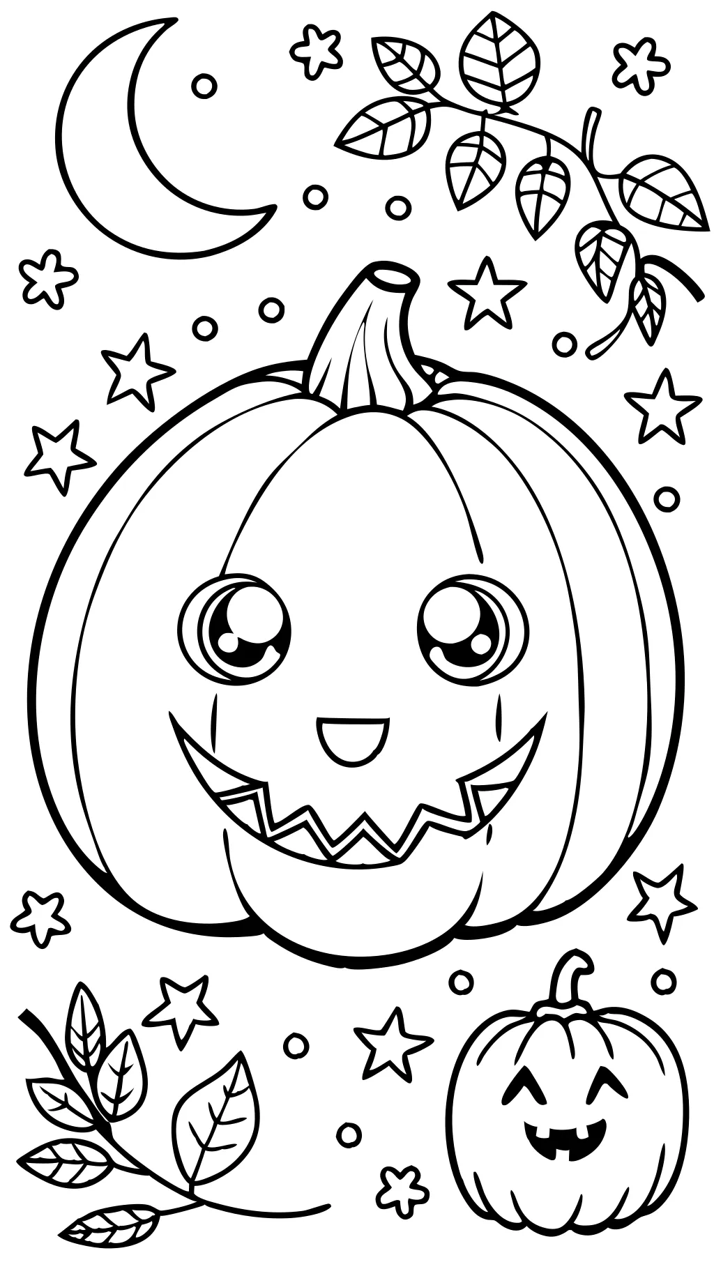 jackolantern coloring page